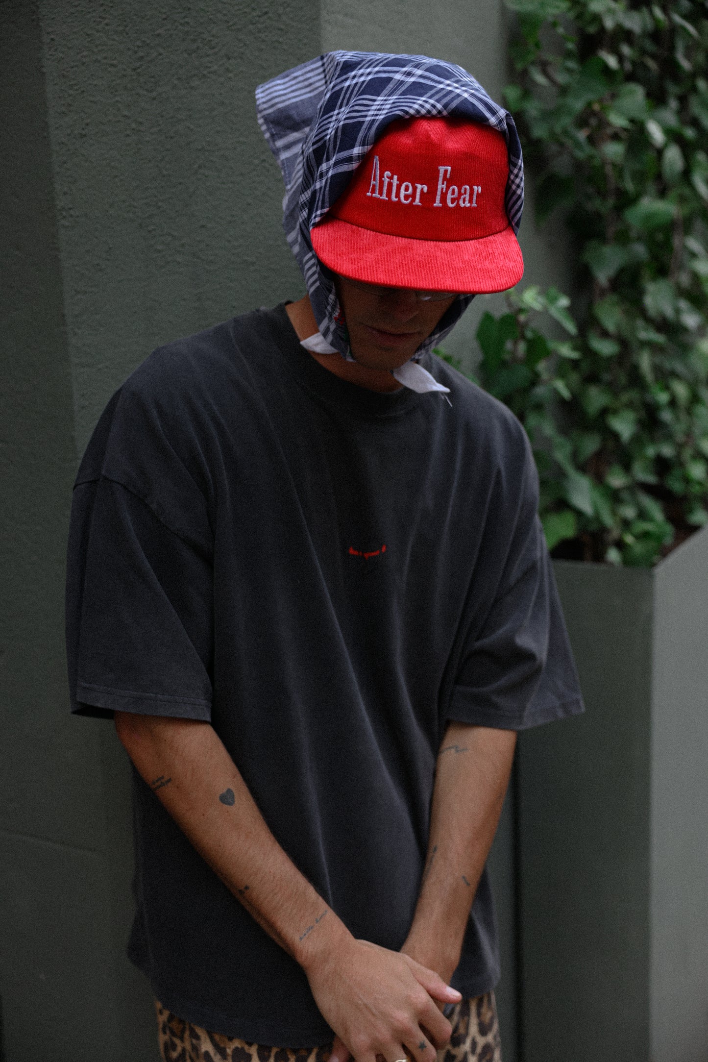 CORDUROY RED CAP