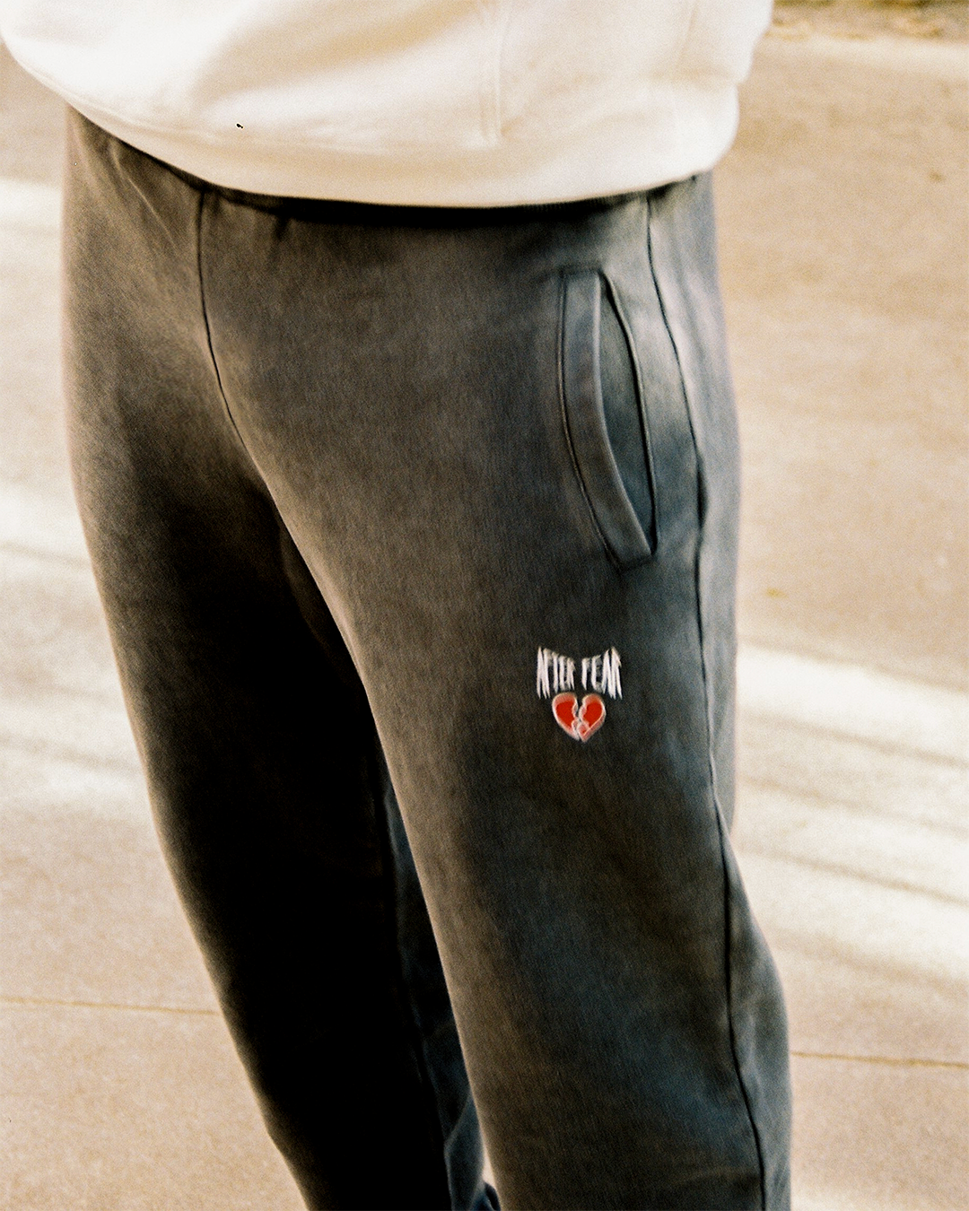 ACID BLACK SWEATPANTS